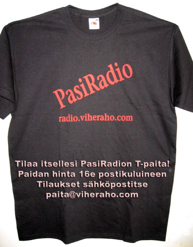 Pasiradion T-Paita Tilaa pasipaita